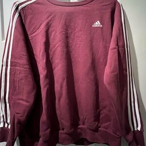 Adidas Burgundy Sweatshirt